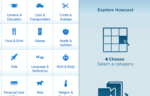 http://www.howcast.com/categories