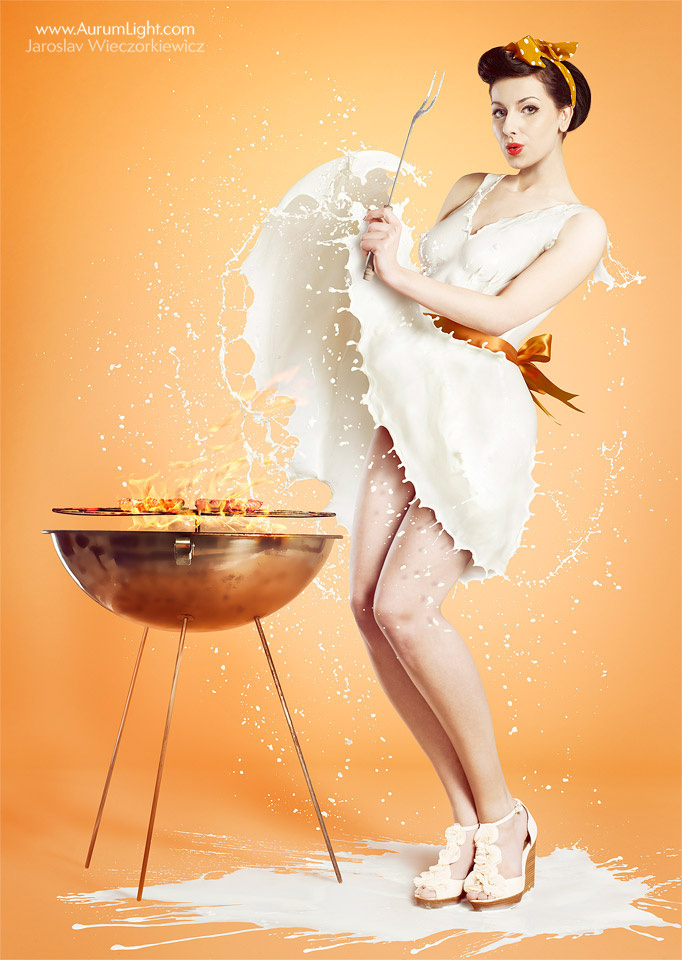 MILKY PINUPS - AurumLight Milk Calendar 2014 6